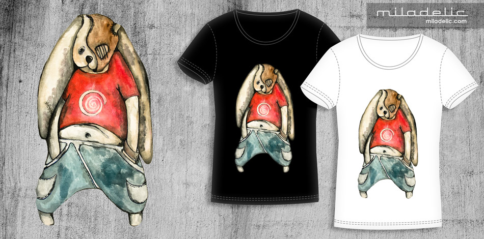 Ręcznie malowane koszulki na zamówienie. Ręcznie malowana koszulka.