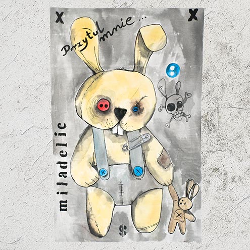 Ręcznie malowane koszulki na zamówienie. Ręcznie malowana koszulka.