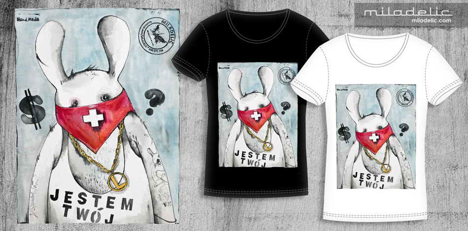 Ręcznie malowane koszulki na zamówienie. Ręcznie malowana koszulka.