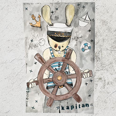 Ręcznie malowane koszulki na zamówienie. Ręcznie malowana koszulka.