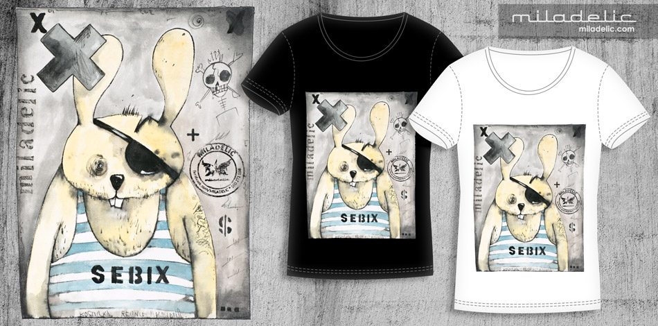 Ręcznie malowane koszulki na zamówienie. Ręcznie malowana koszulka.