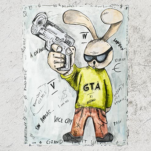 Ręcznie malowane koszulki na zamówienie. Ręcznie malowana koszulka.