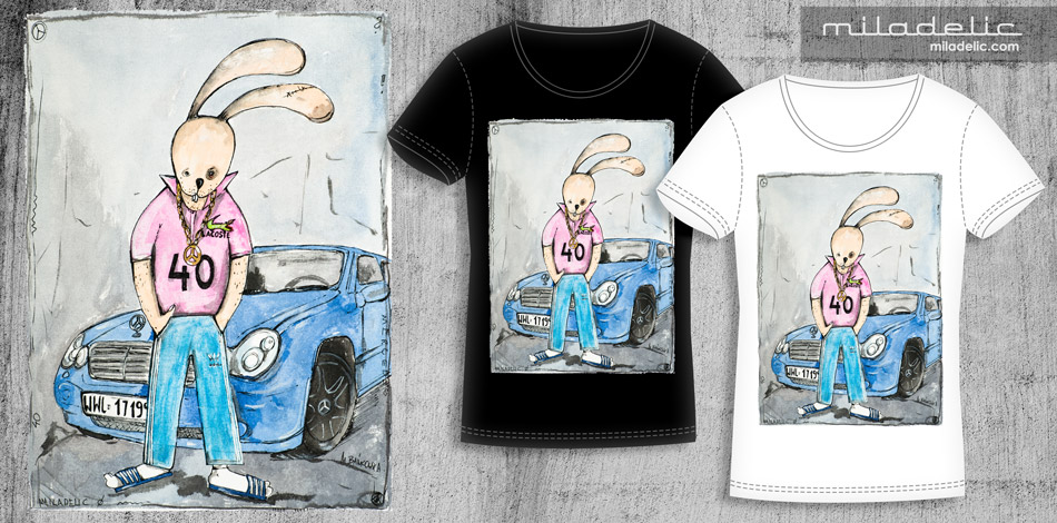 Ręcznie malowane koszulki na zamówienie. Ręcznie malowana koszulka.