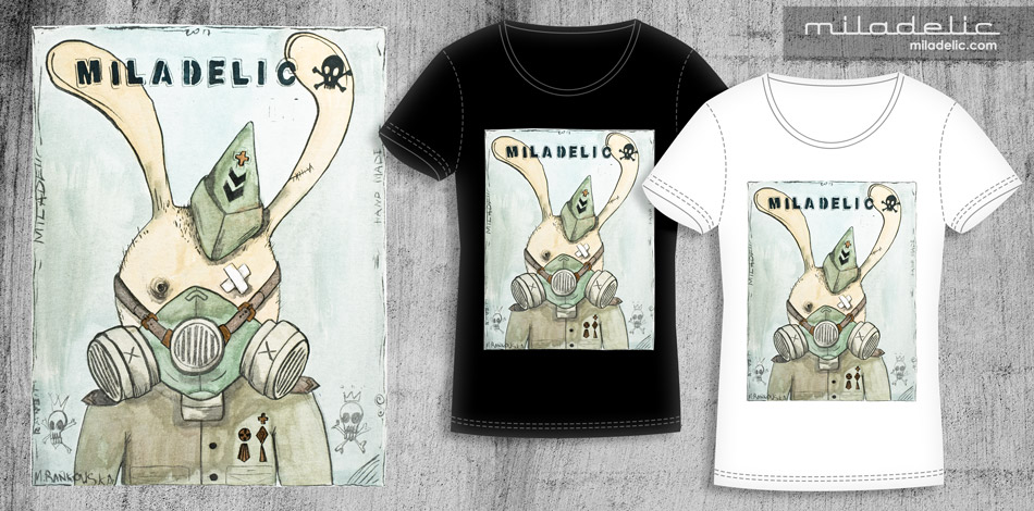 Ręcznie malowane koszulki na zamówienie. Ręcznie malowana koszulka.