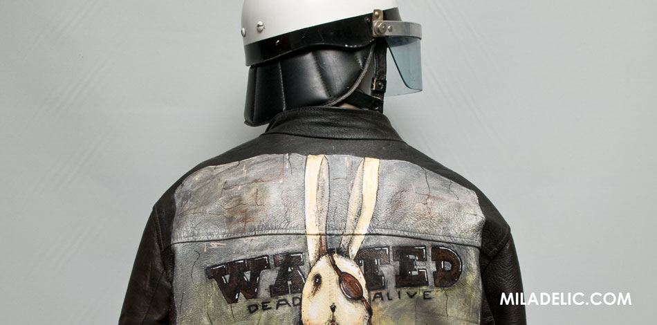 Ręczne malowanie na kurtkach