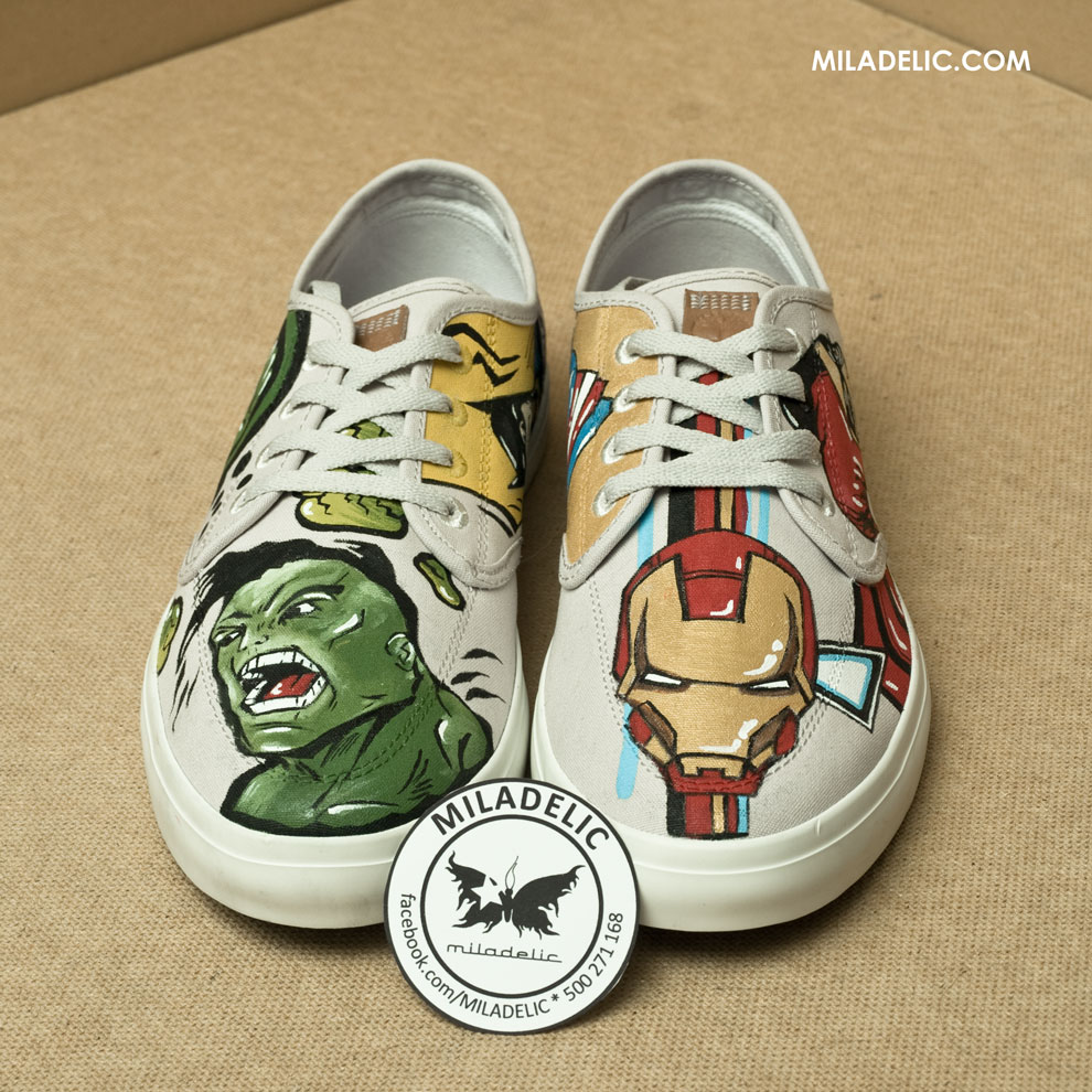 Best Custom Shoes 2020 DC Comics Batman Ironman Hulk
