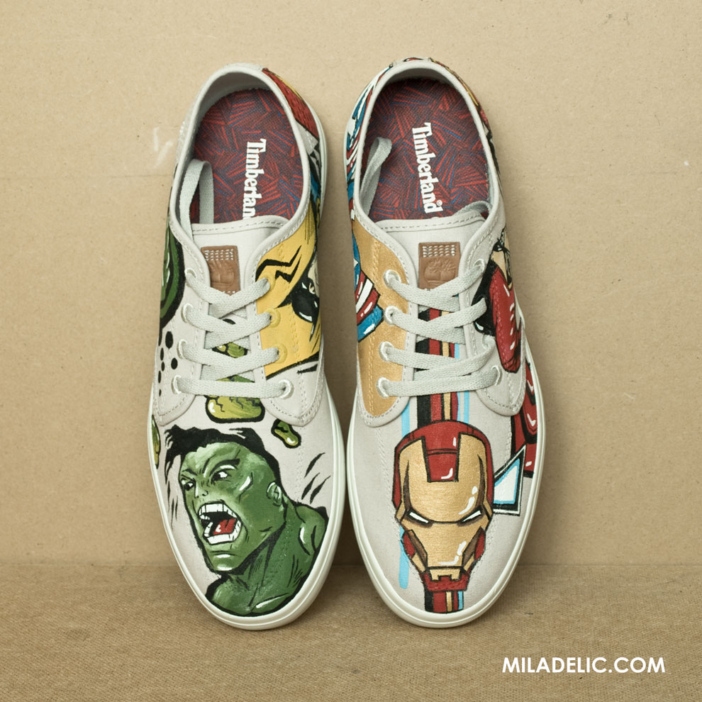 DC Comics Batman Ironman Hulk Best Custom Shoes 2020