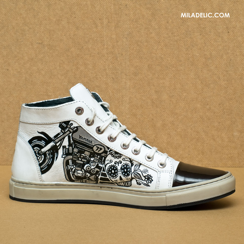 Ręcznie malowane buty