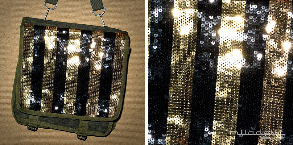 Kustomowa torba wojskowa.