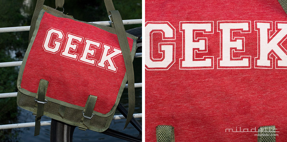 Kustomowa torba wojskowa.