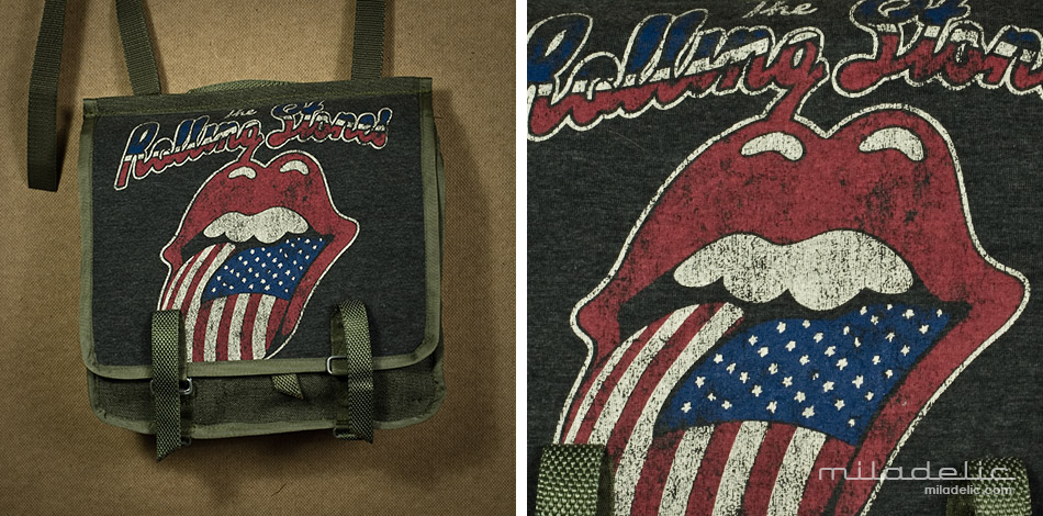 Kustomowa torba wojskowa.